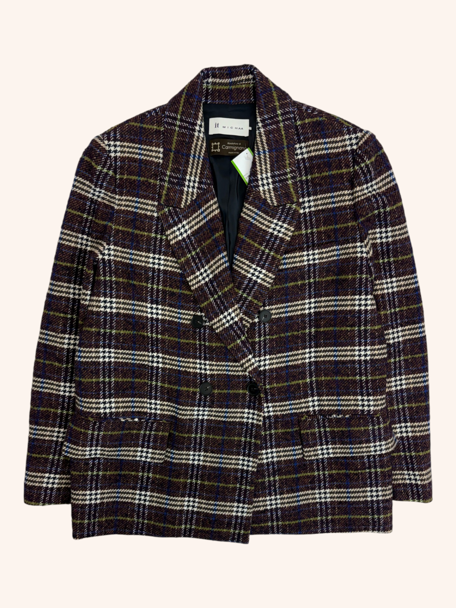 It MICHAA - Plaid Blazer