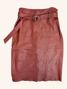 Strom - Leather Pencil Skirt