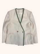 Blaze Milano - Tweed Contrast Edge Blazer