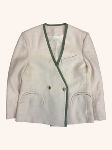Blaze Milano - Tweed Contrast Edge Blazer
