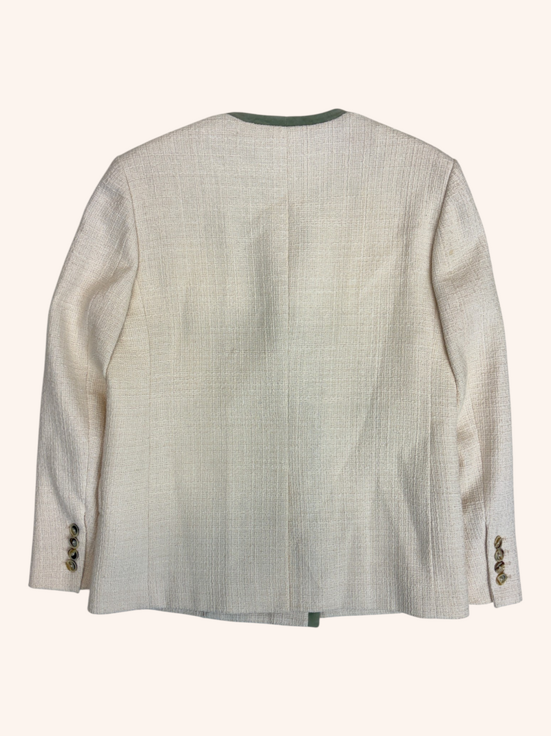 Blaze Milano - Tweed Contrast Edge Blazer