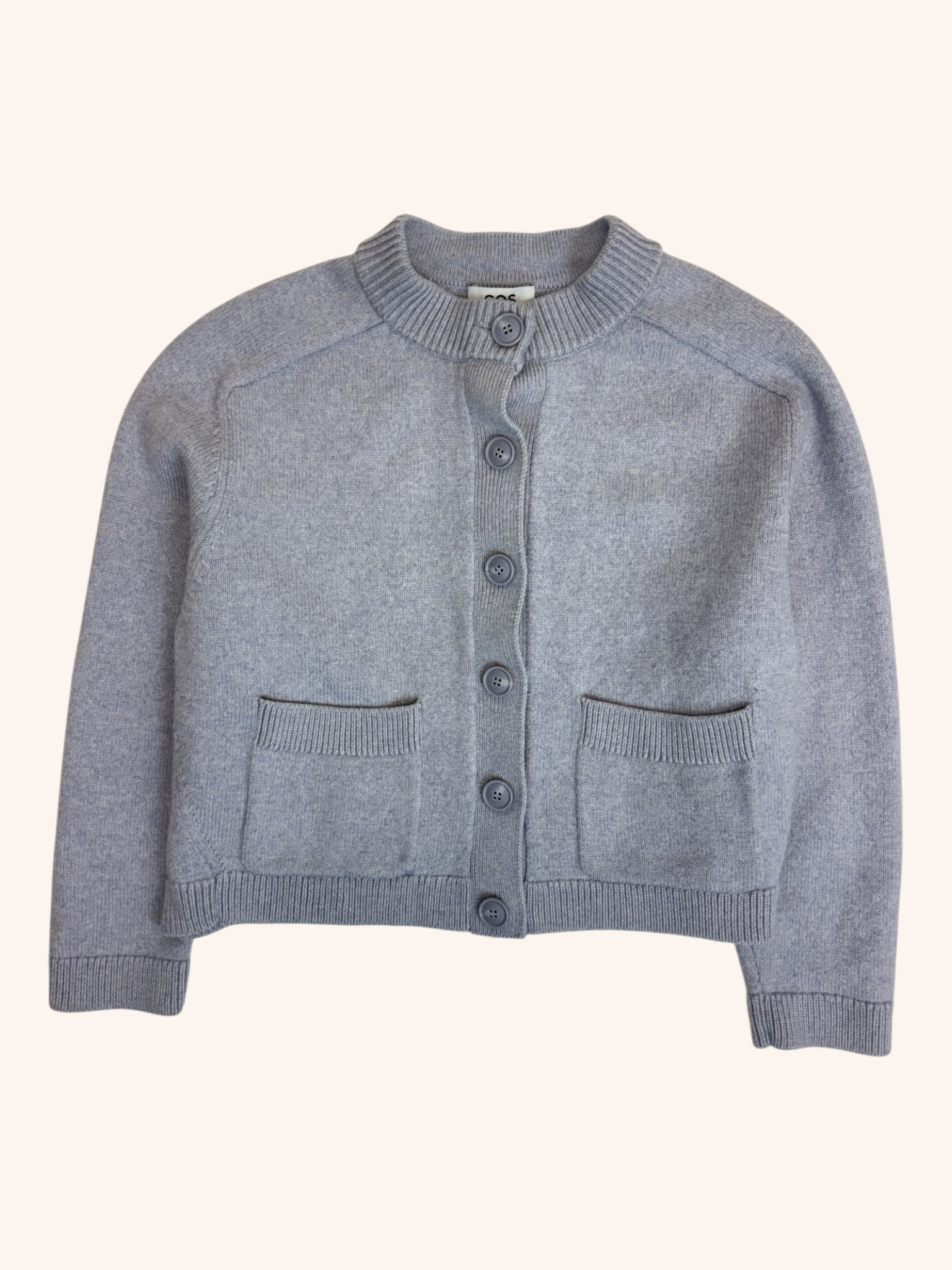 COS - Wool Cropped Cardigan