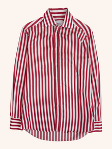 WNU - Striped Boyfriend Button Up