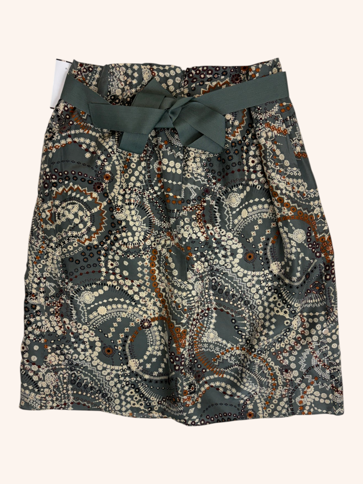 Essentiel Antwerp - Silk Tie Midi Skirt