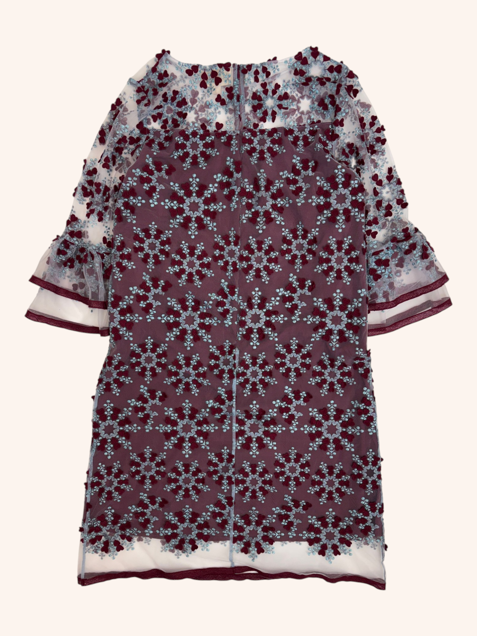 Cooper - Mesh Overlay Dress