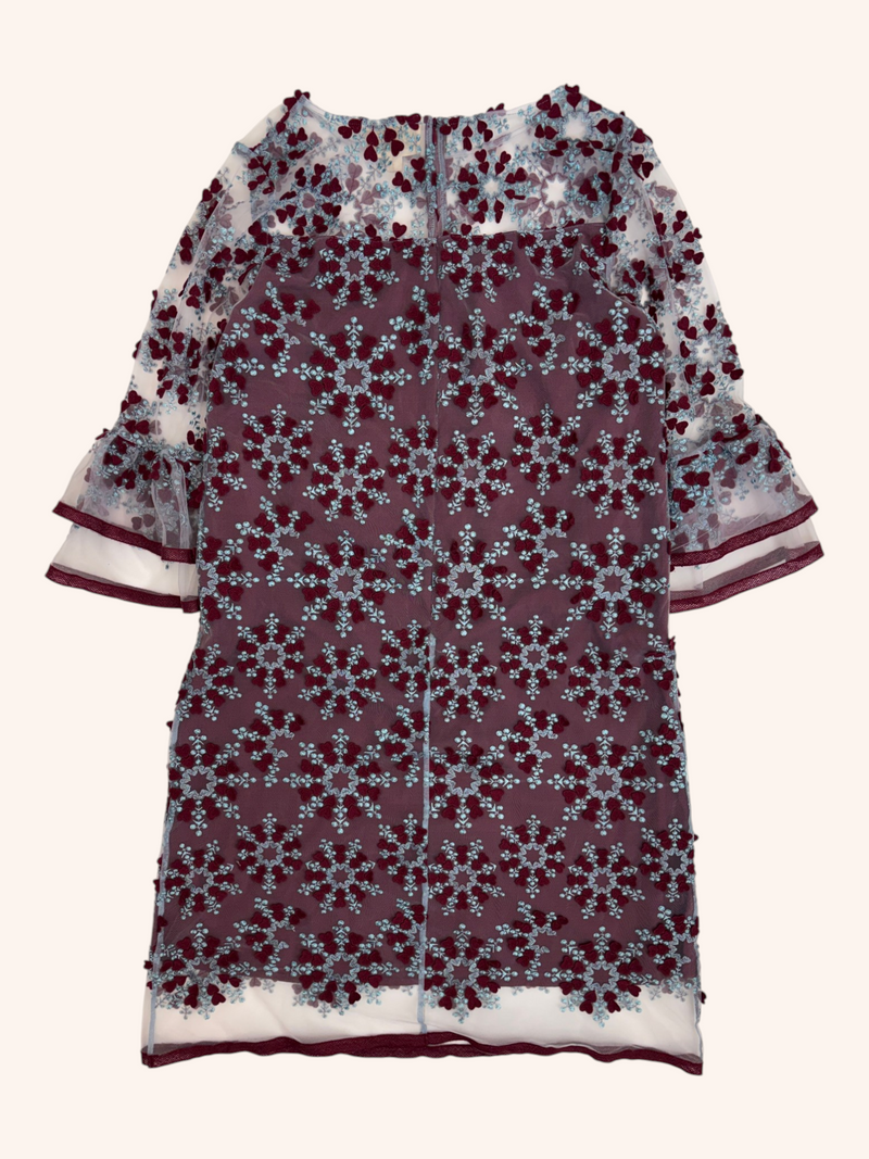 Cooper - Mesh Overlay Dress