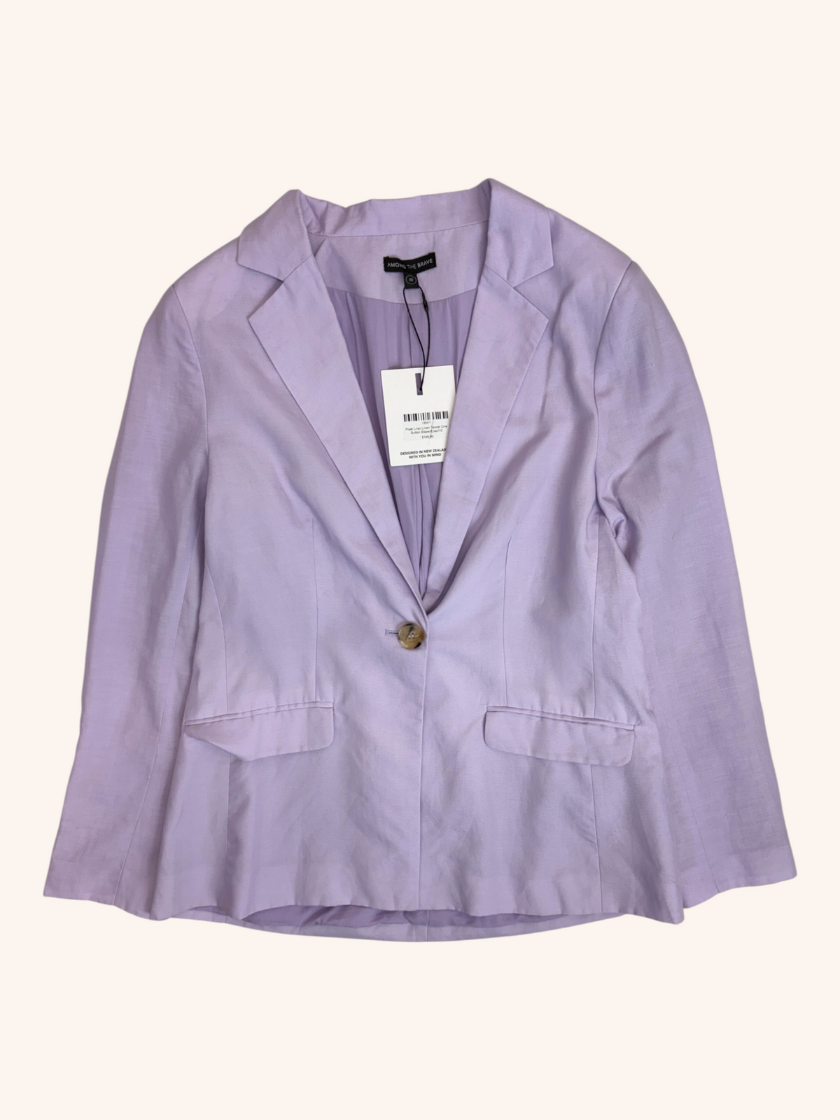 Among The Brave - Linen Blazer