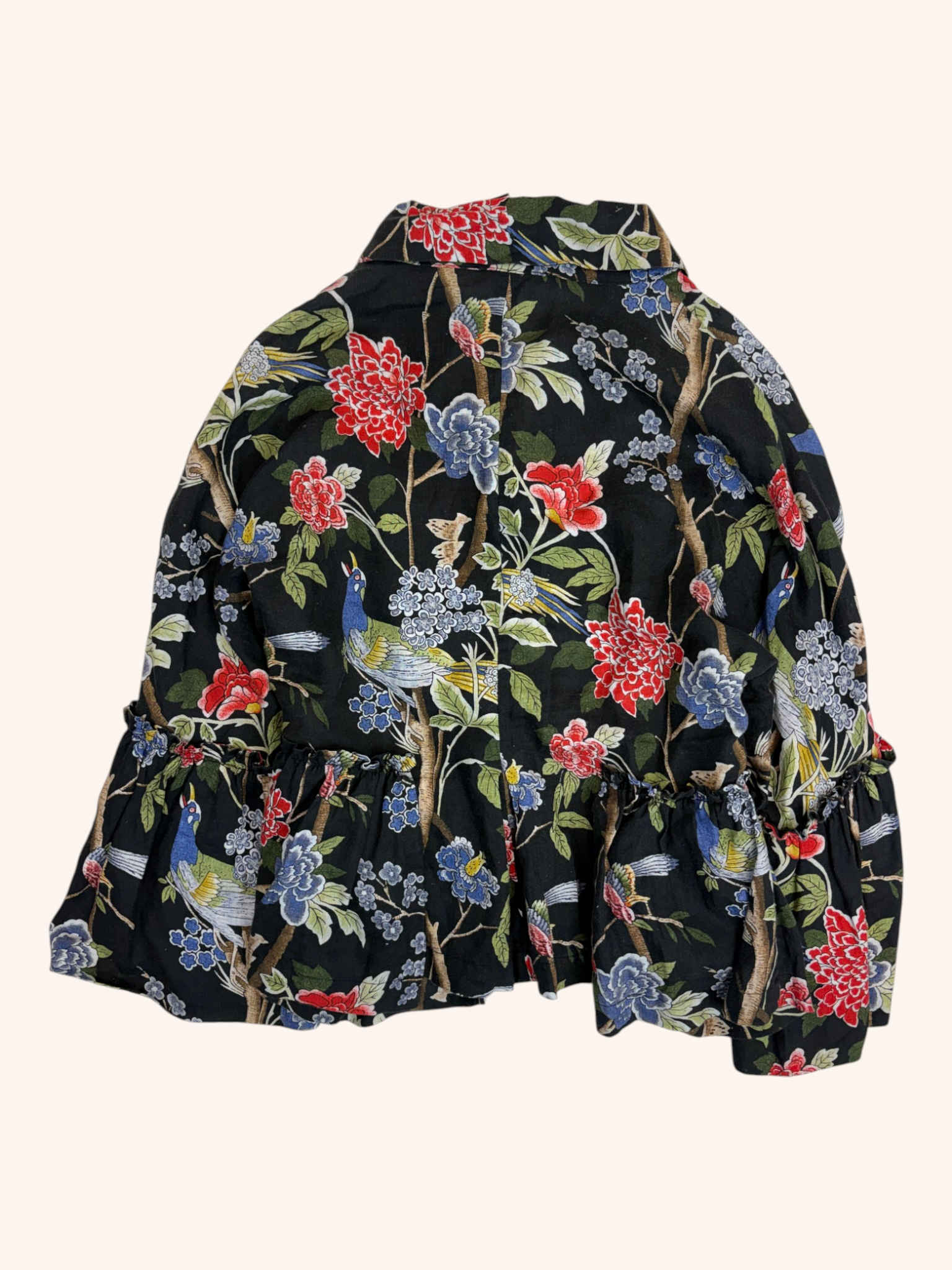 Curate - Linen Garden Print Shirt