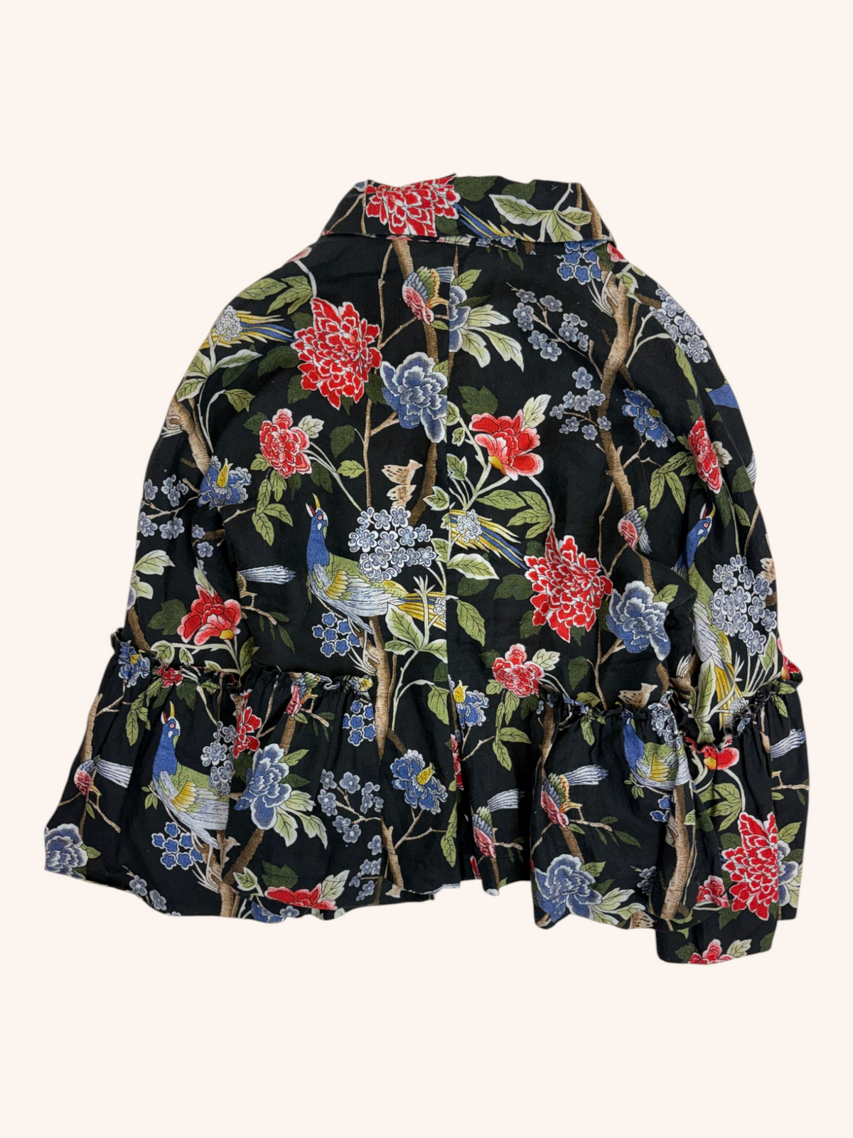 Curate - Linen Garden Print Shirt