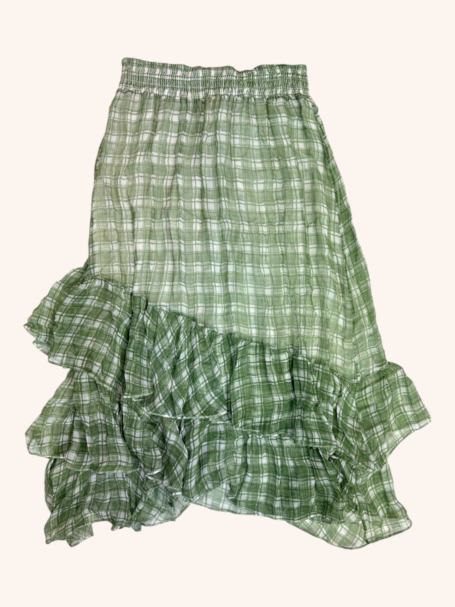 Loobies Story - Flowy Gingham Skirt