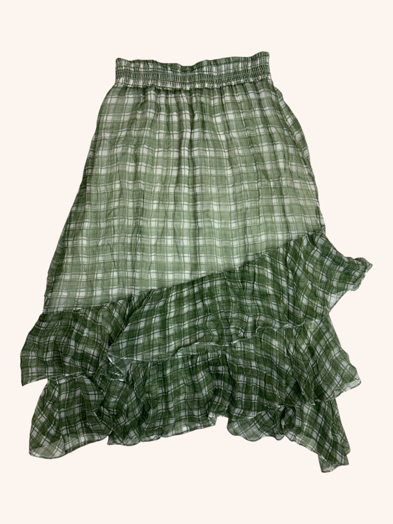 Loobies Story - Flowy Gingham Skirt