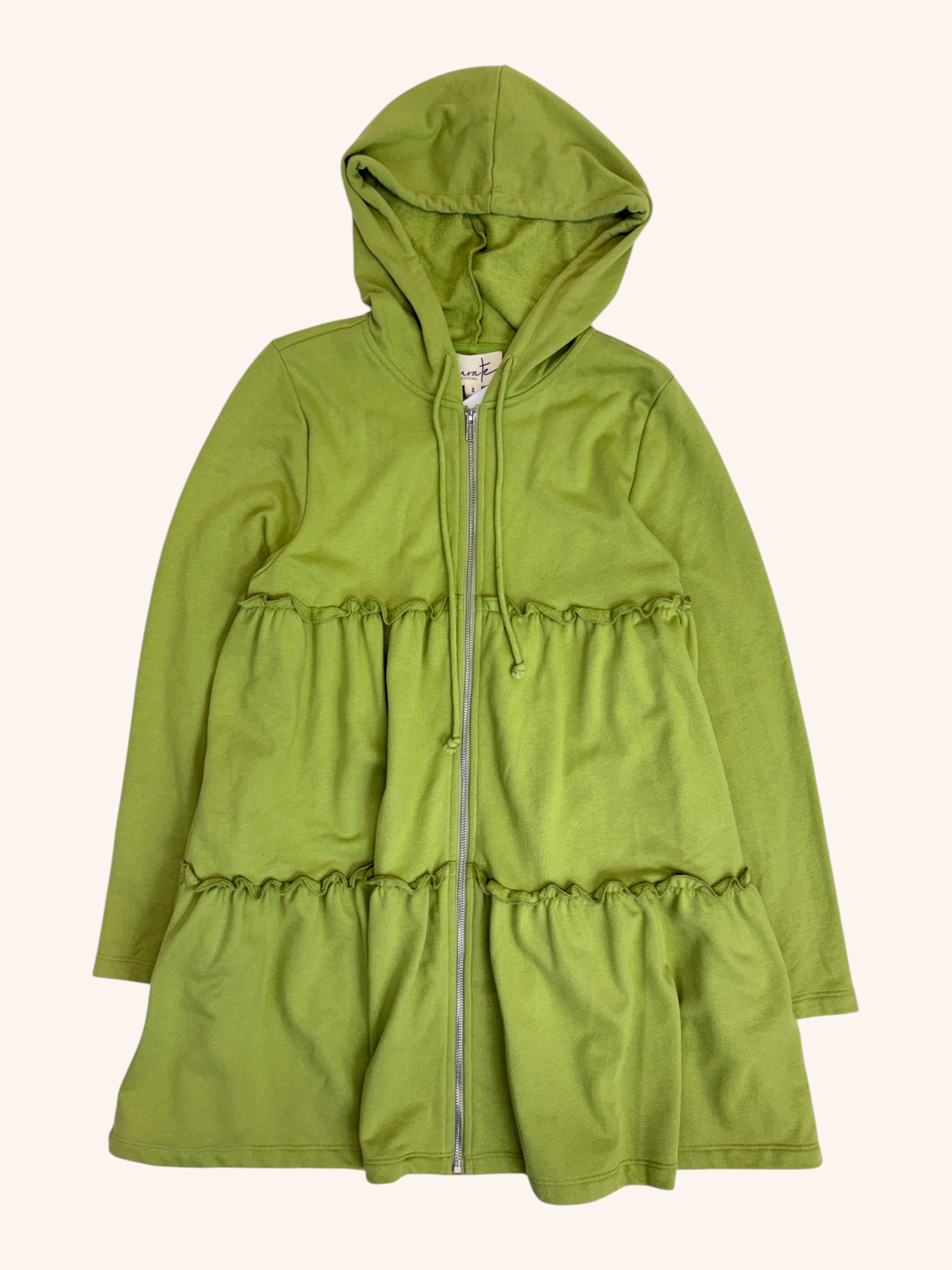 Curate - Ruffle Hoodie Dress