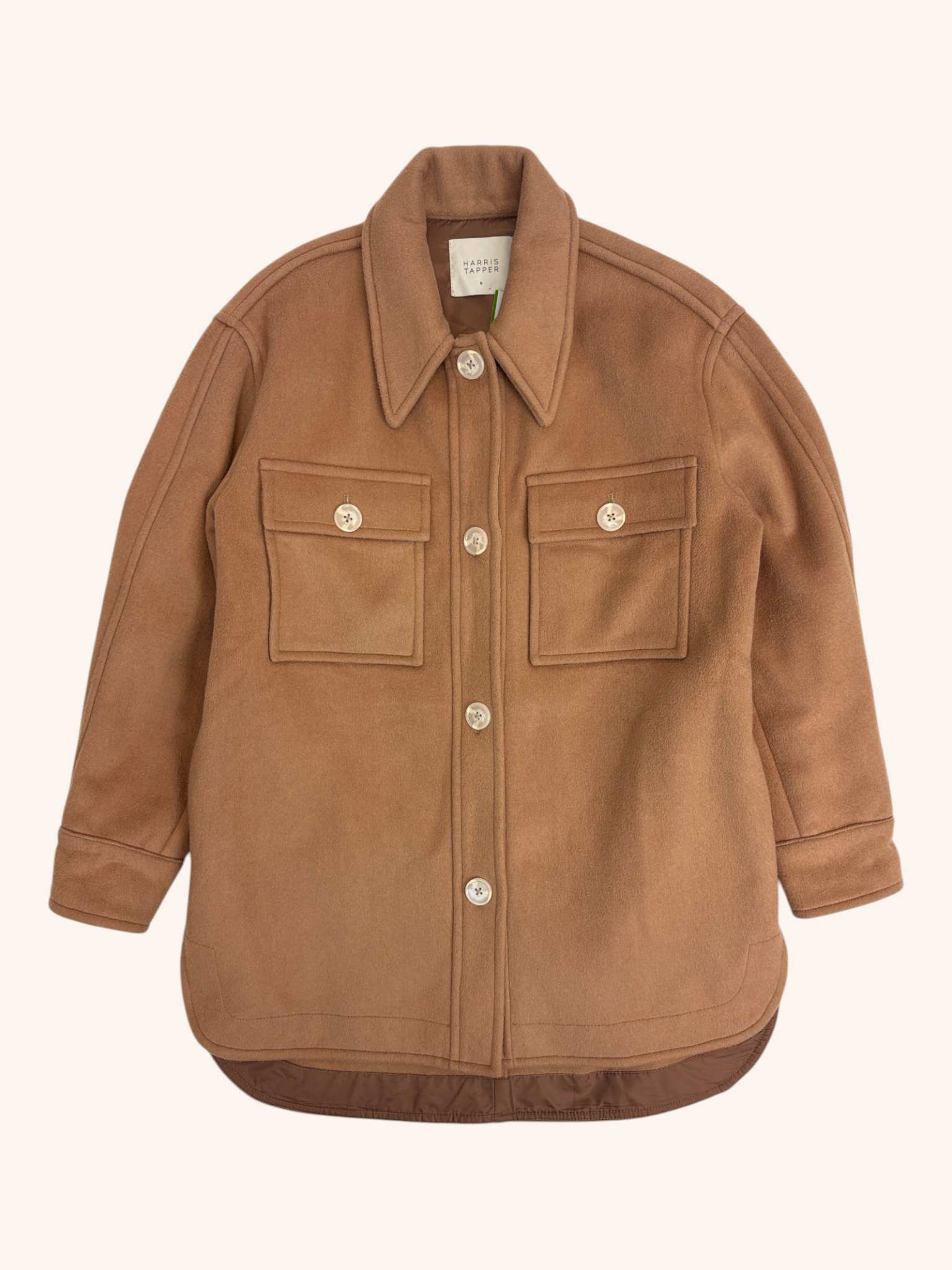 Harris Tapper - Wool Blend Button Up