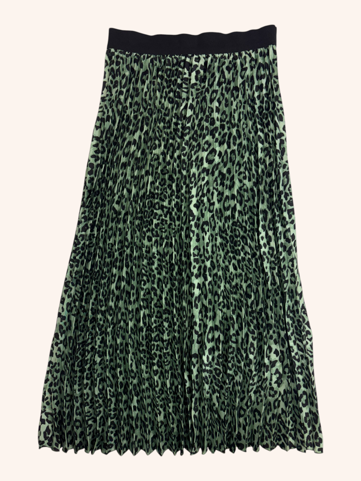Billie The Label - Leopard Pleated Skirt