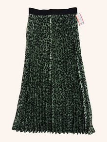 Billie The Label - Leopard Pleated Skirt
