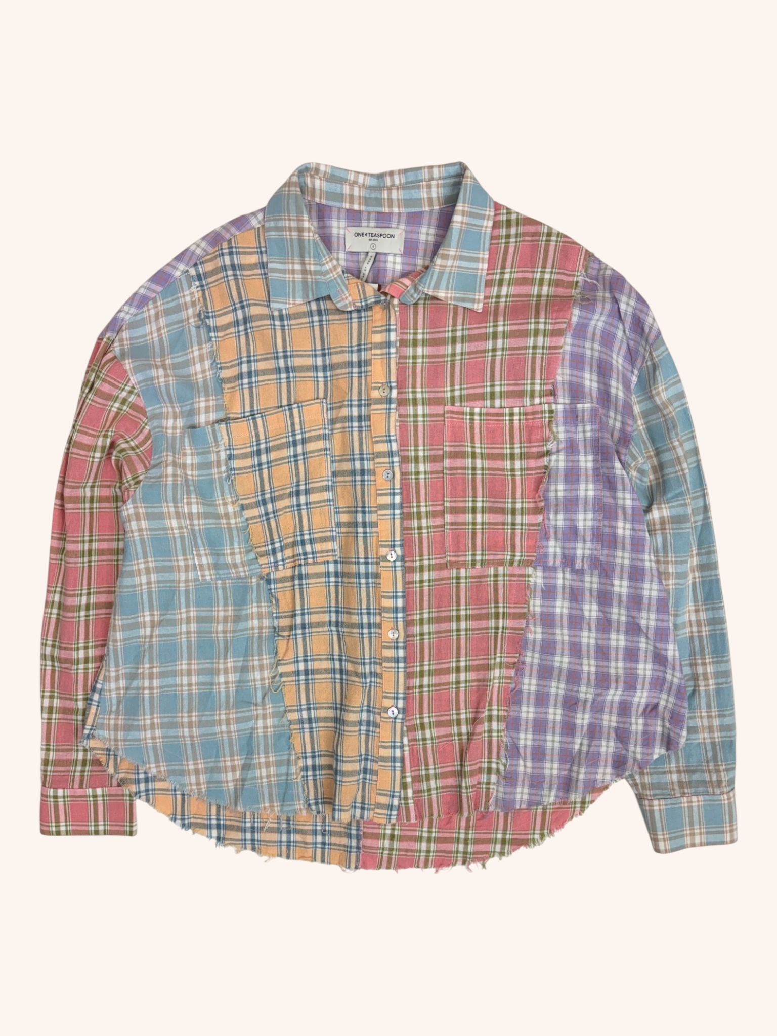 One Teaspoon - Multicolour Gingham Button Up