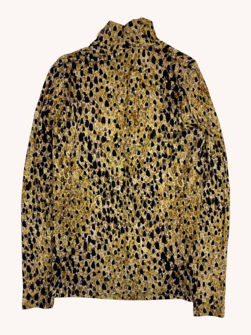 COS - Abstract Mock Neck Top