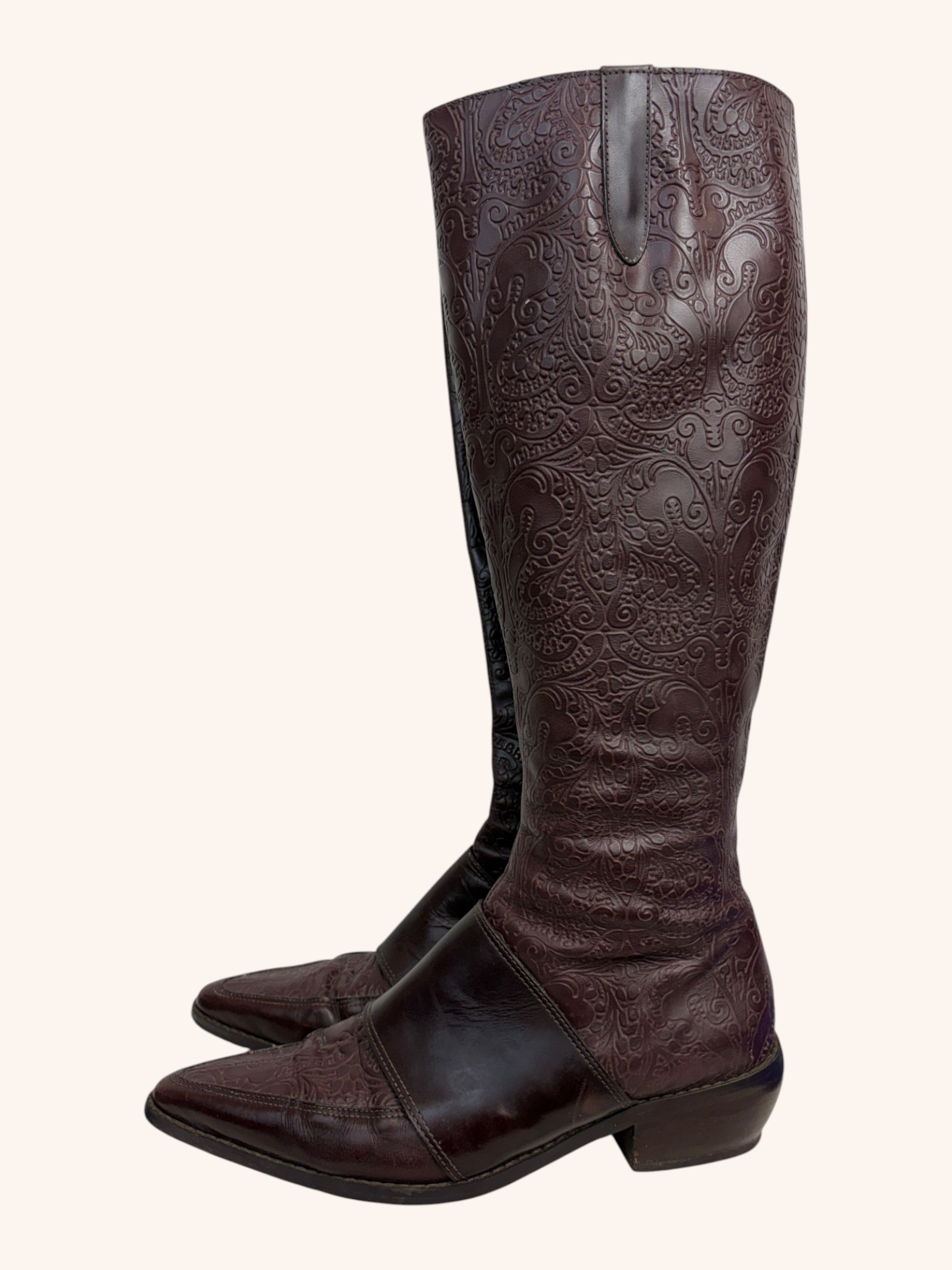 Briarwood - Ornate Embossed Boots