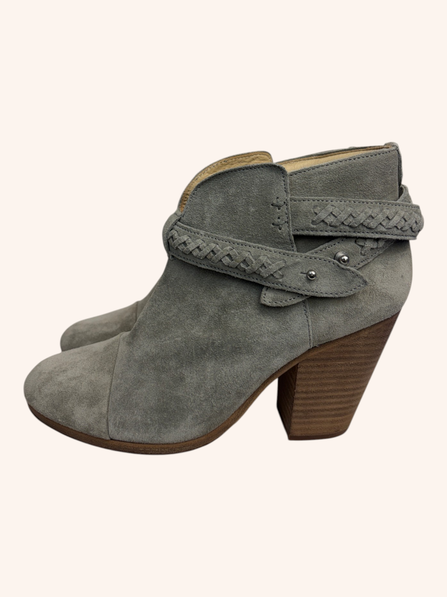Rag & Bone - Suede Braided Boots