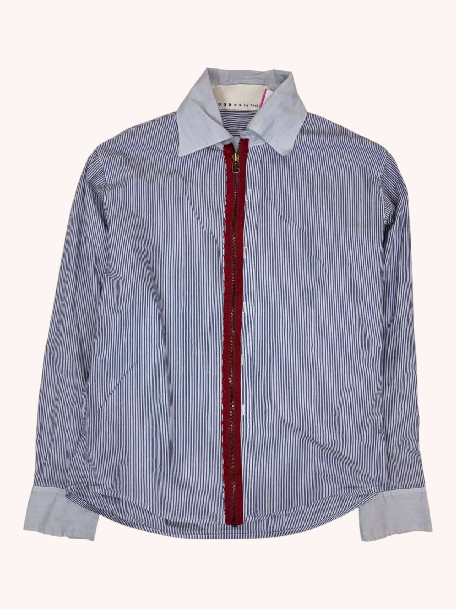 Cooper By Trelise - Contrast Zip Shirt