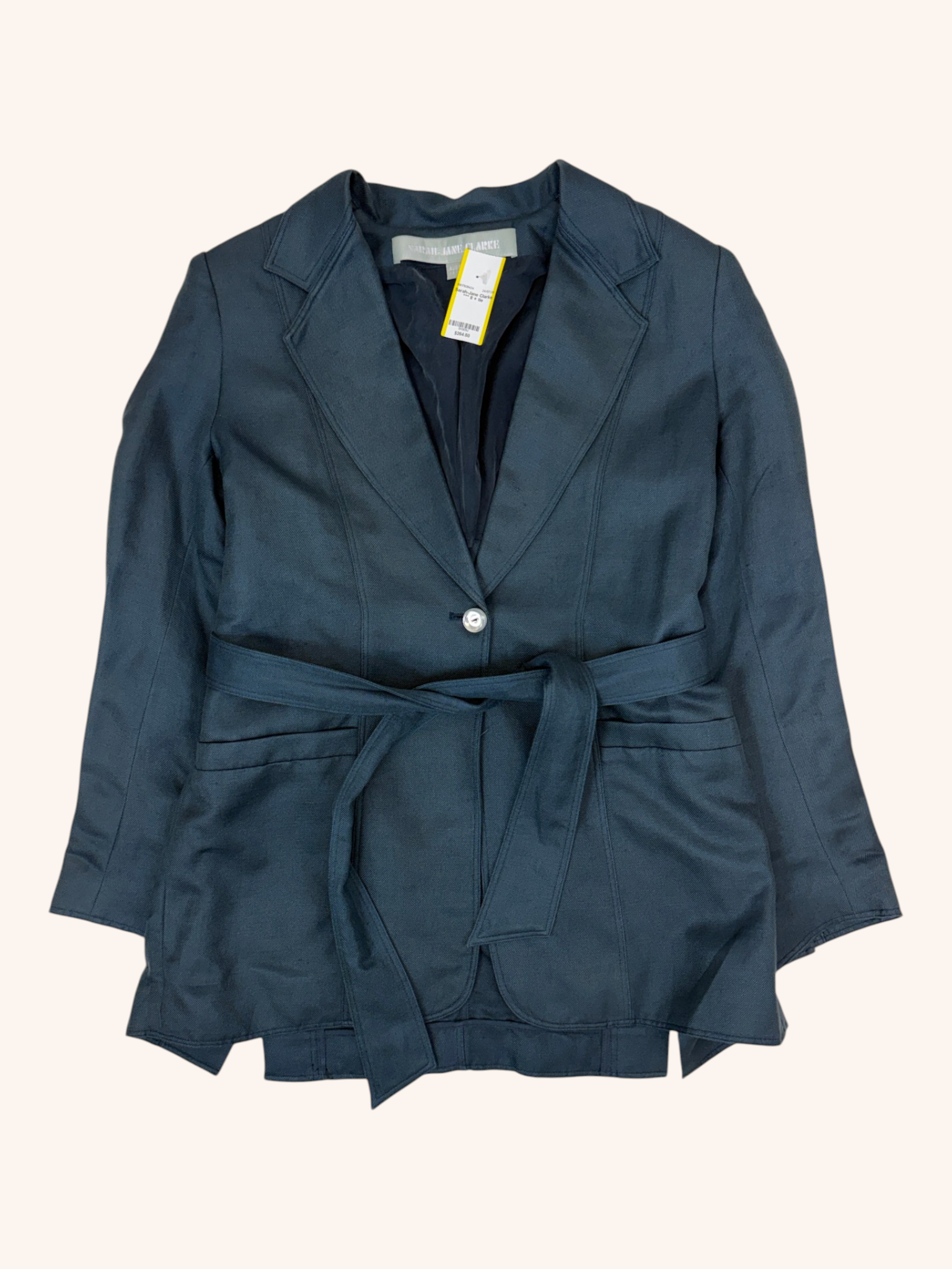 Sarah-Jane Clarke - Tie Waist Blazer