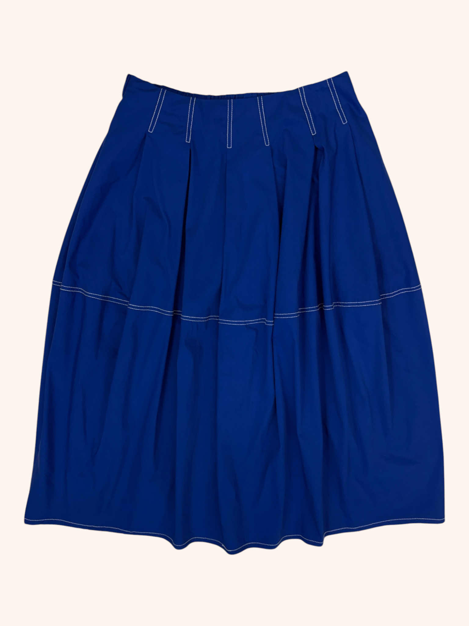 Ricochet - Contrast Stitch Maxi Skirt