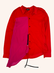 Company Of Strangers - Two Tone Asymmetric Shirt