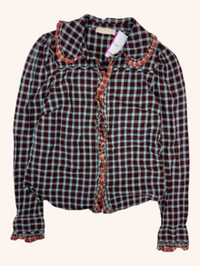 Ulla Johnson - Ruffle Edge Cropped Shirt
