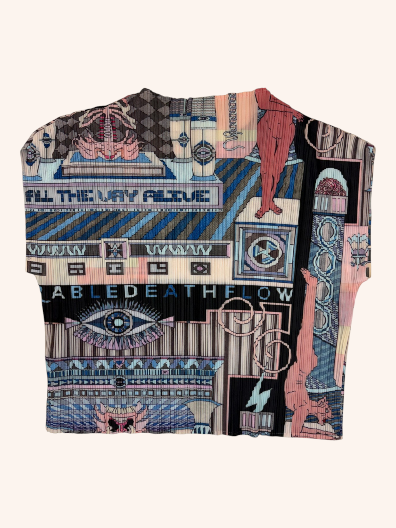 Gorman - Graphic Pleated Top