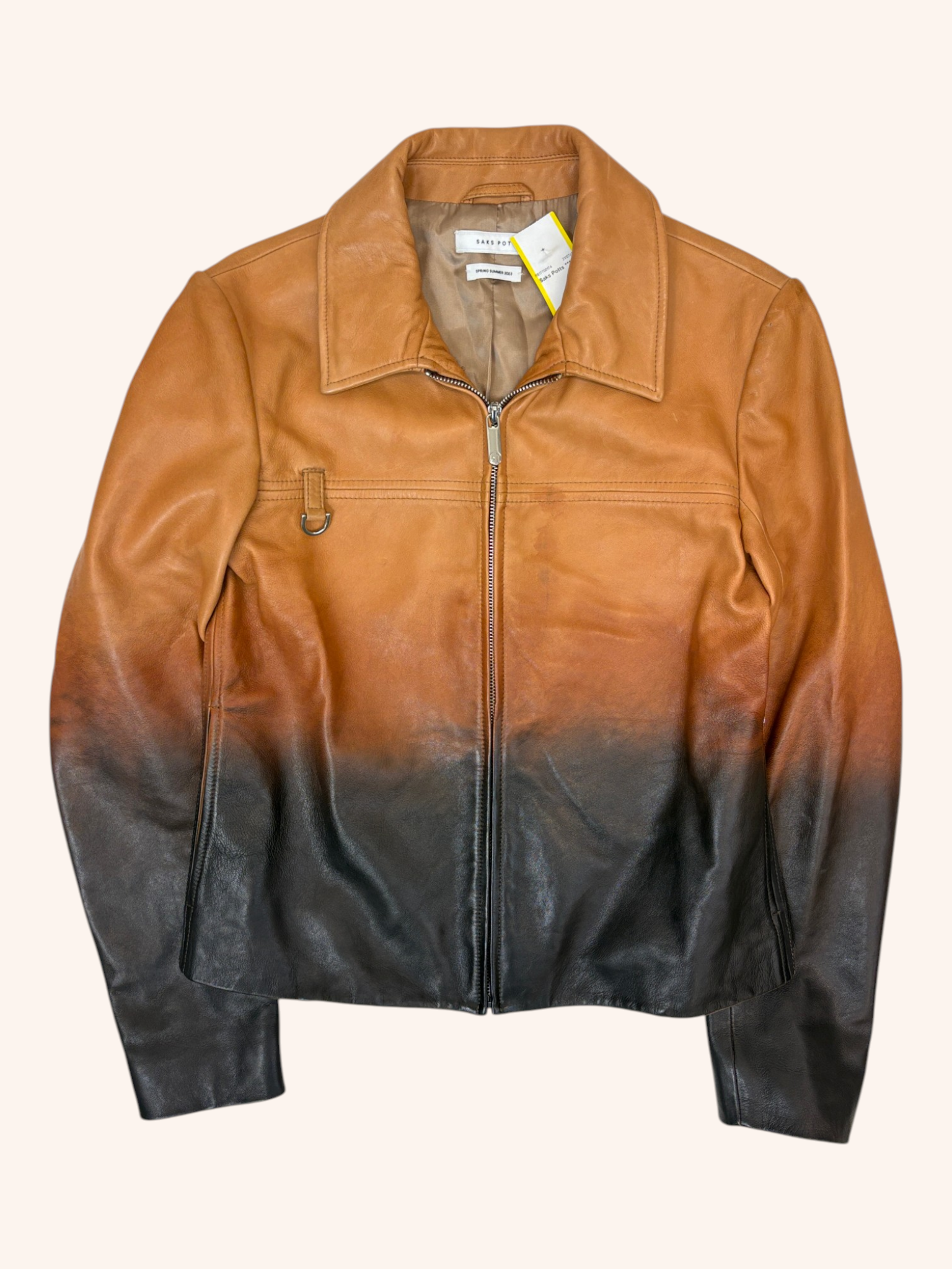 Saks Potts - Lamb Leather Gradient Jacket