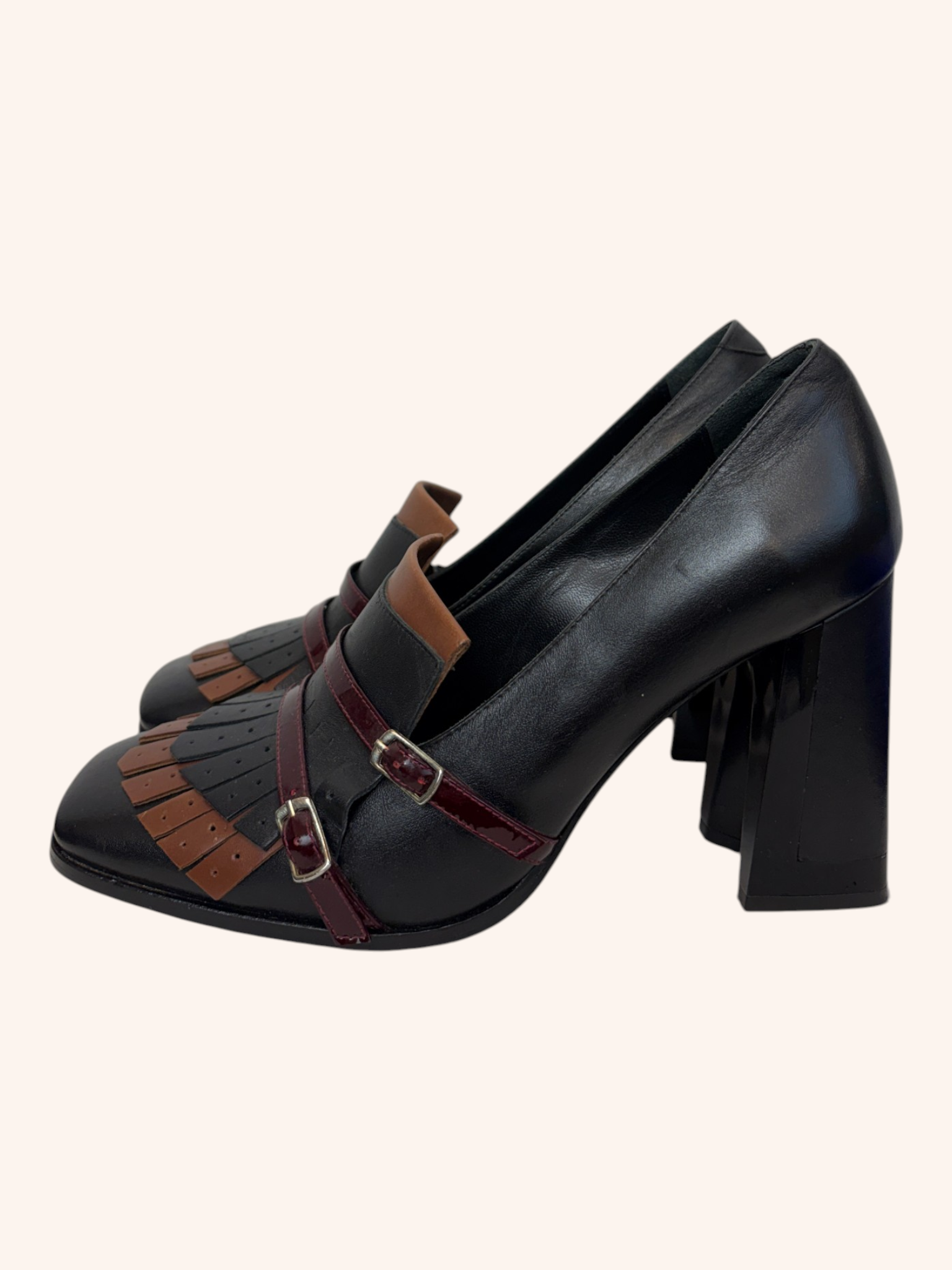 Sempre Di - Tassel Toe Heels