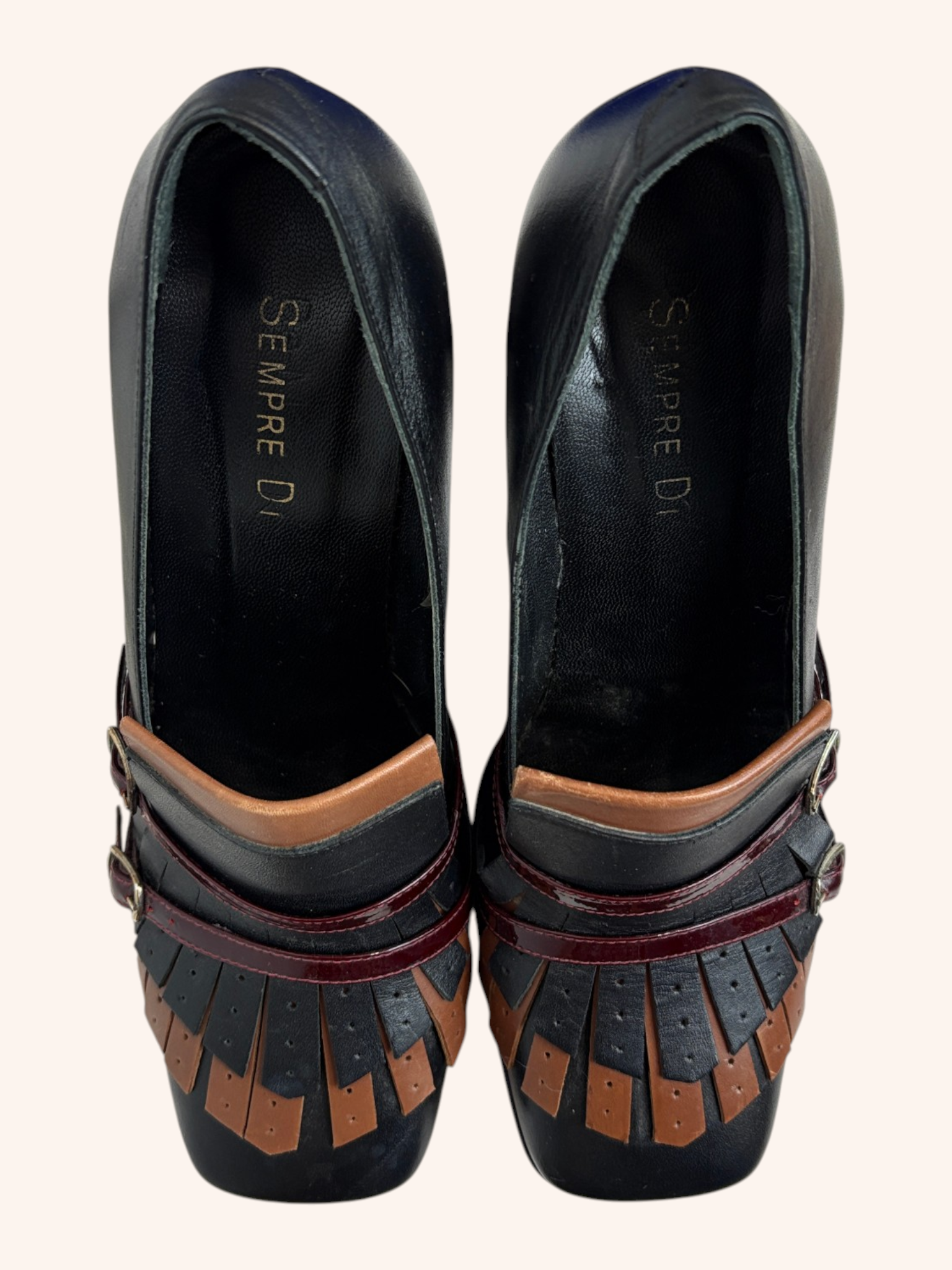 Sempre Di - Tassel Toe Heels