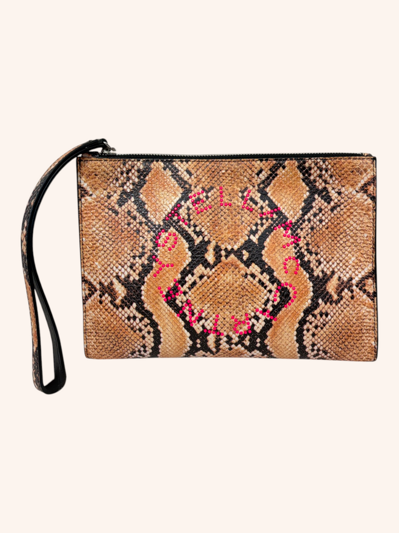 Stella Mccartney - Snake Zip Clutch