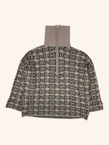 Commonplace Essentials - High Neck Monogram Jumper