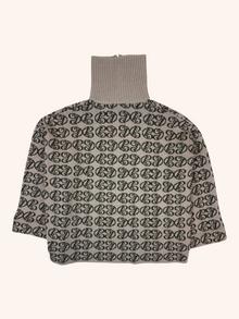 Commonplace Essentials - High Neck Monogram Jumper