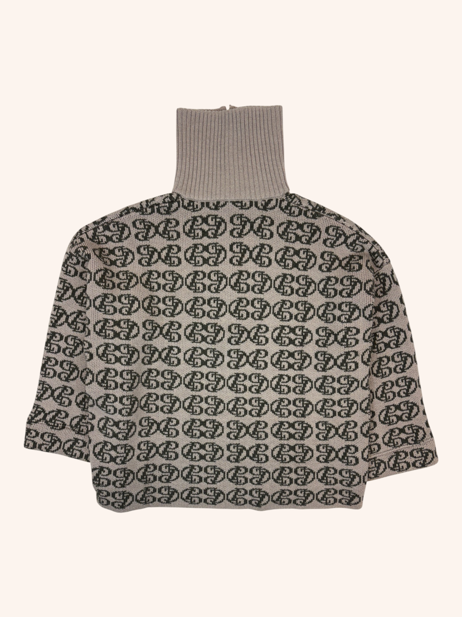 Commonplace Essentials - High Neck Monogram Jumper