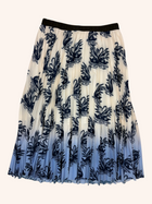 Munthe - Swan Print Pleated Skirt