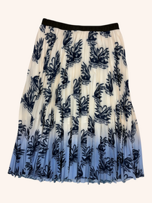 Munthe - Swan Print Pleated Skirt