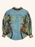 Alemais - Ornate Bird Print Shirt
