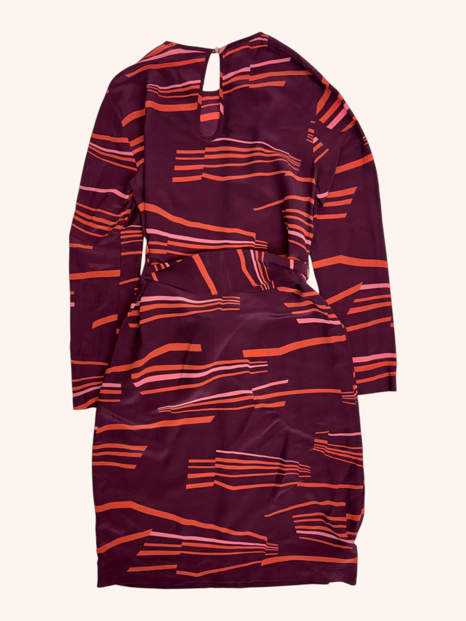 Kate Sylvester - Graphic Tie Waist Dress