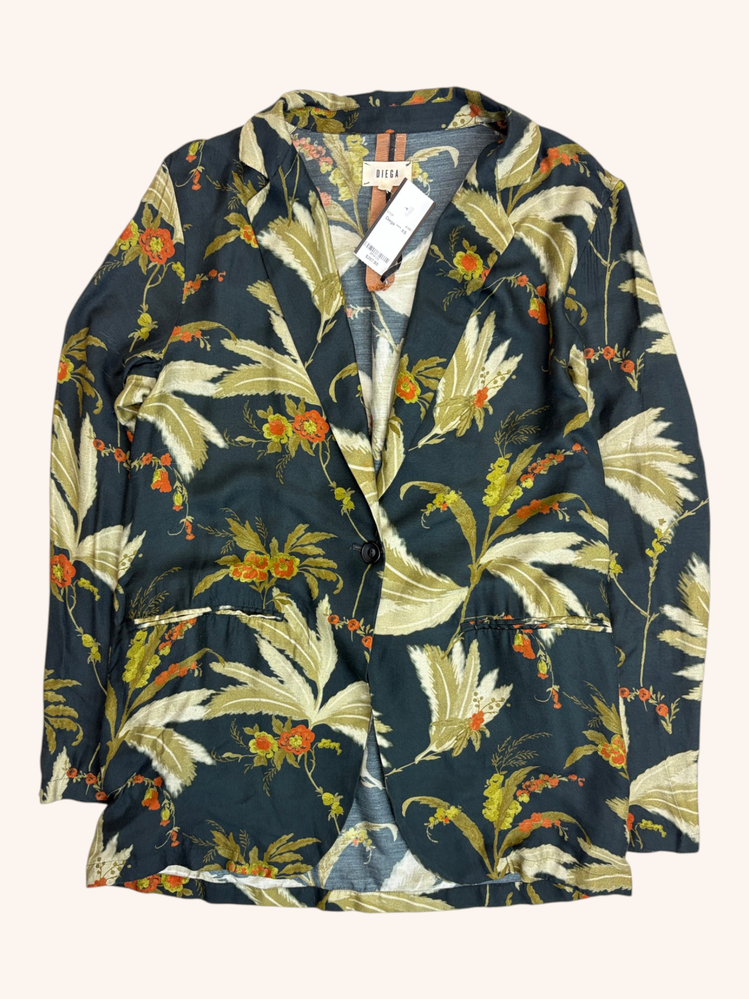 Diega - Plant Print Blazer