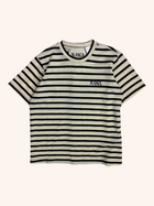 Blanca - Striped Logo Tee