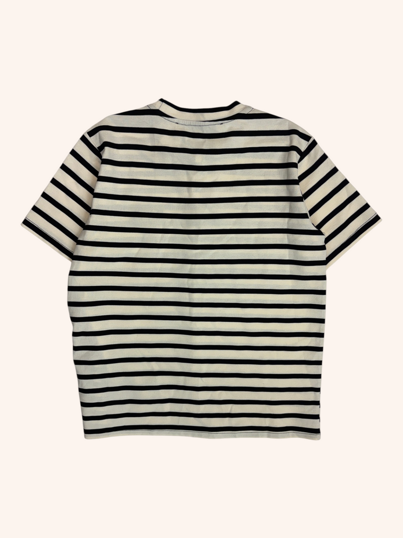 Blanca - Striped Logo Tee