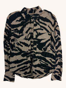 Rails - Zebra Print Button Up Shirt