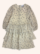 Ganni - Floral Tiered Ruffle Dress