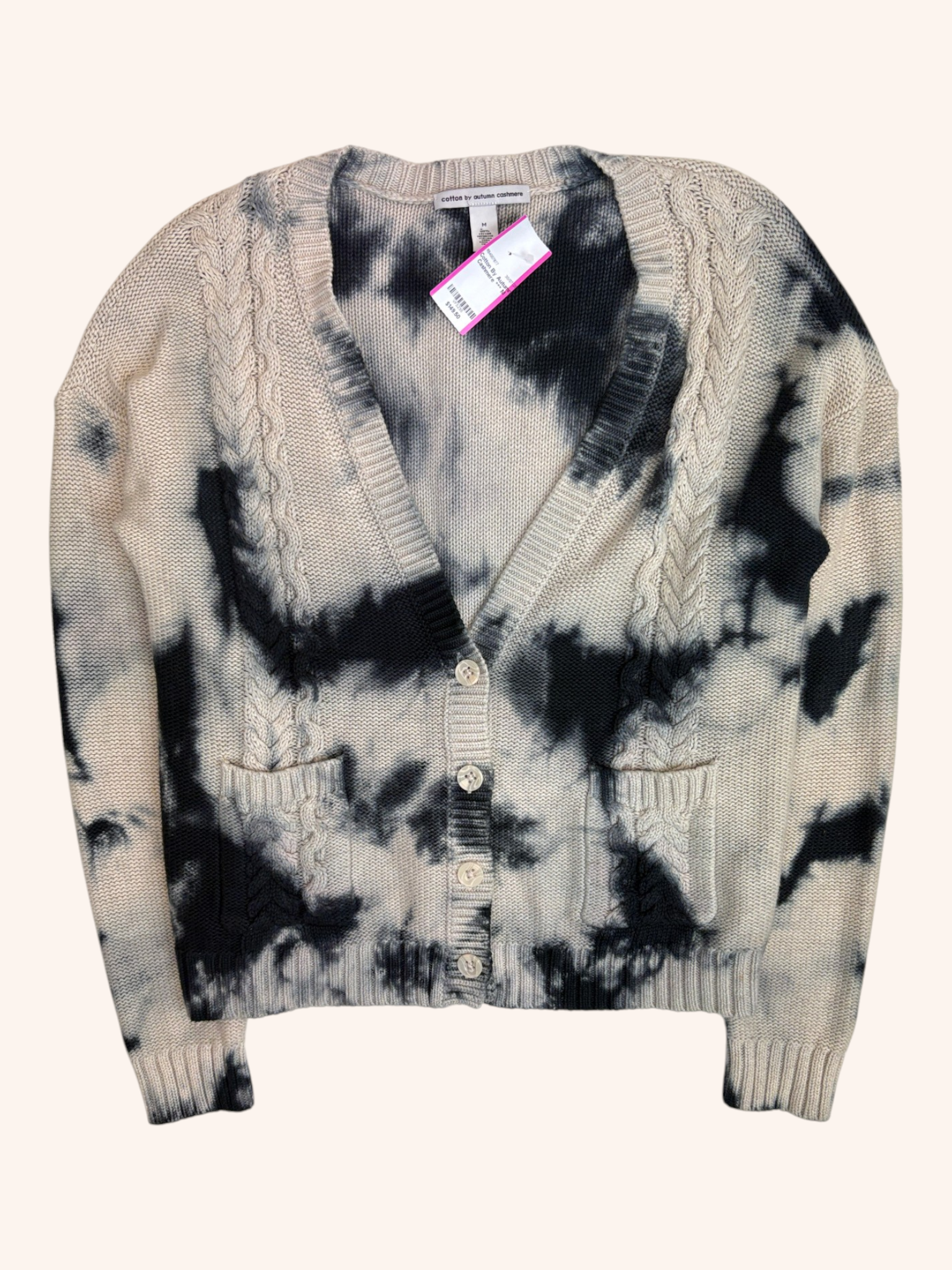 Cotton By Autumn Cashmere - Tie Dye Cardigan
