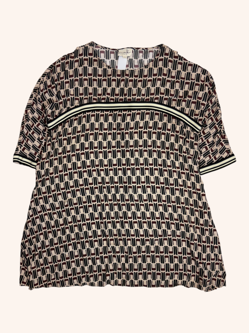 Curate - Geometric Pattern Mini Dress