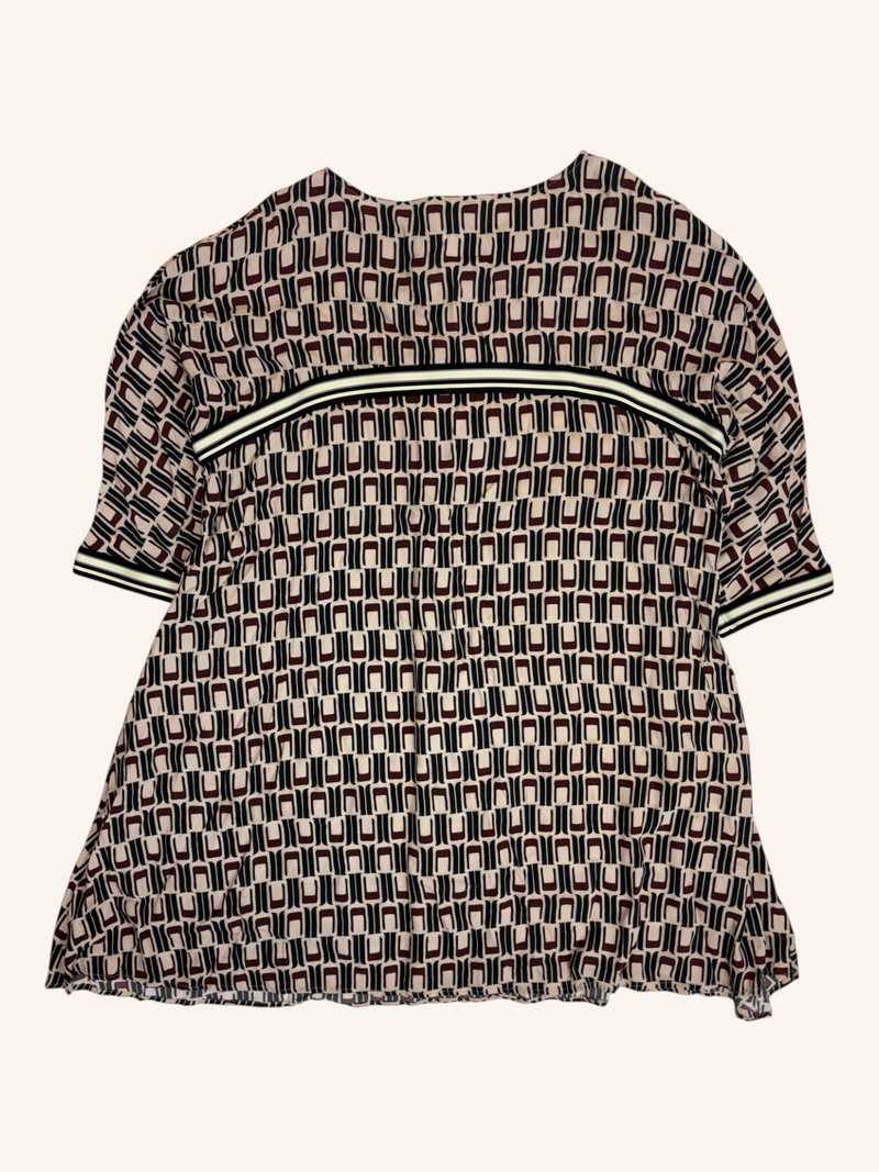 Curate - Geometric Pattern Mini Dress