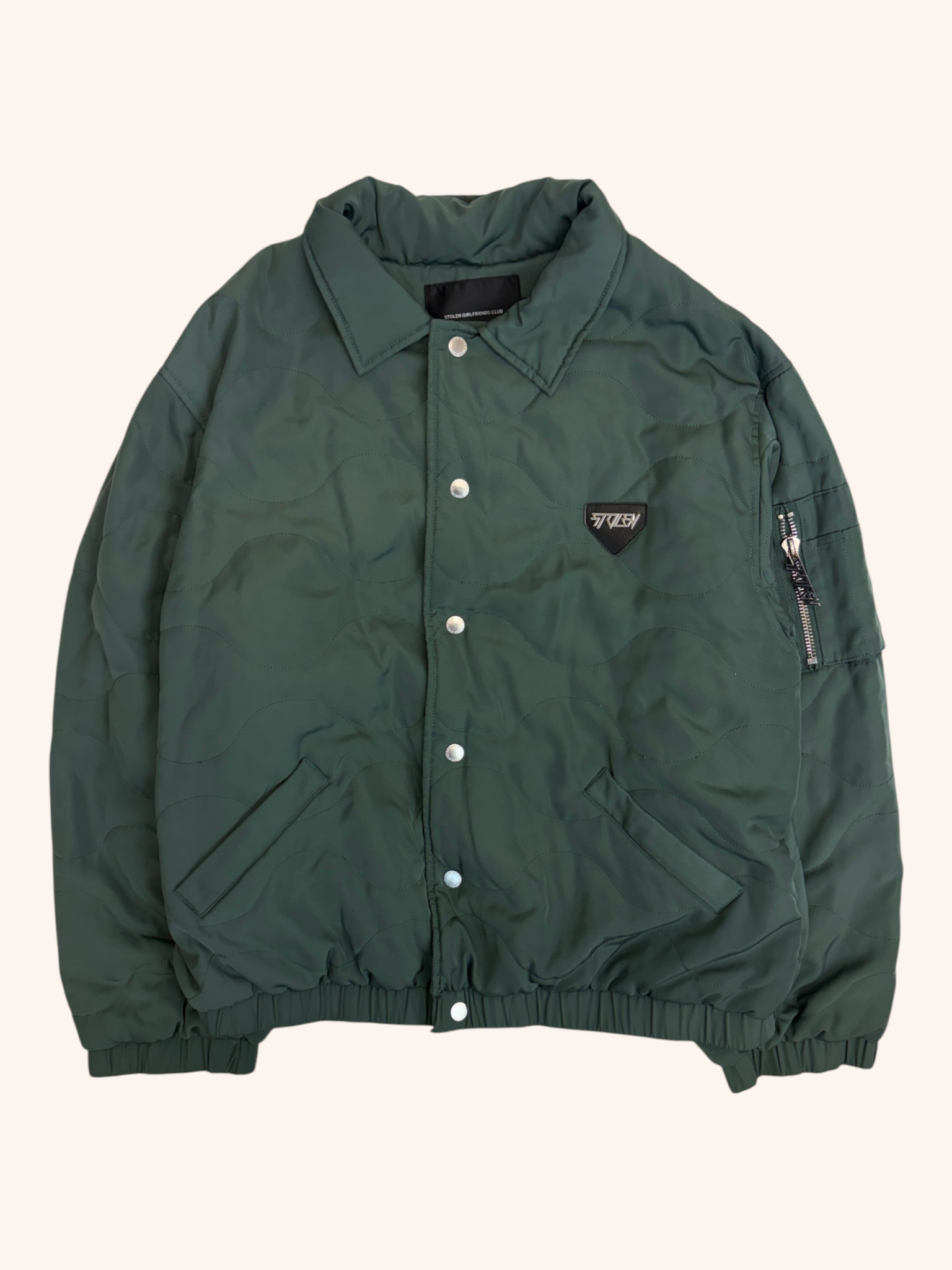 Stolen Girlfriends Club - Button Up Puffer Jacket