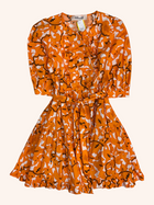 Diane Von Furstenberg - Tiered Tie Waist Dress